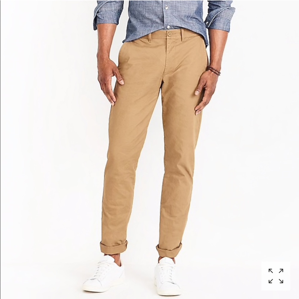 Jcrew Men’s Sutton pants, dark khaki sz 30x30